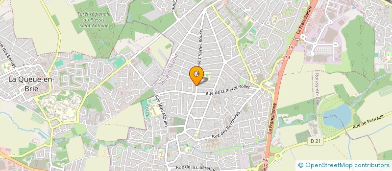 localisation de l'entreprise DEFI AUTOS à PONTAULT-COMBAULT