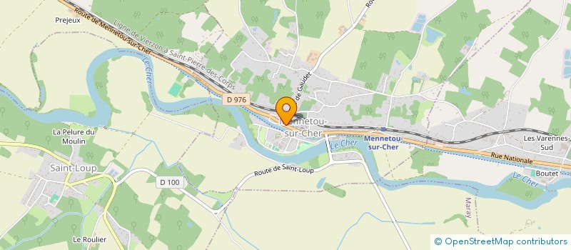 localisation de l'entreprise DEFI BERRY-SOLOGNE  MENNETOU-SUR-CHER