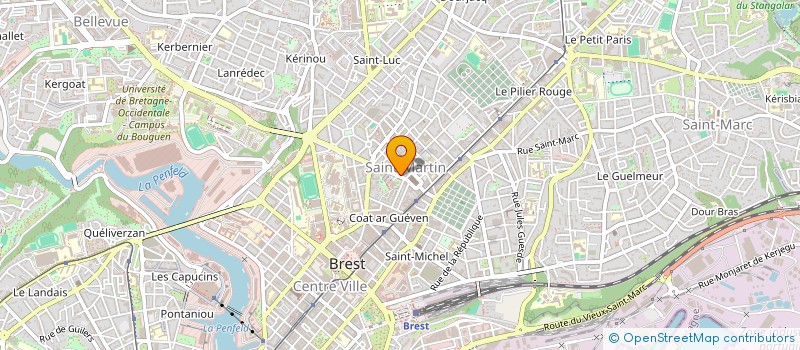 localisation de l'entreprise DEFI BRESTOIS  TROIS JOURS SANS ALCOOL à BREST
