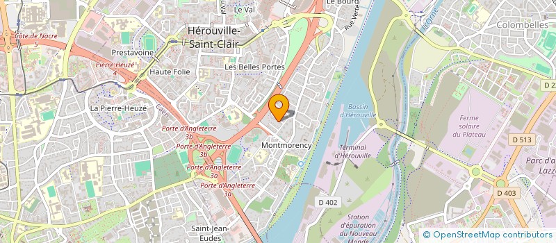 localisation de l'entreprise DEFI-C.A.T à HEROUVILLE-SAINT-CLAIR