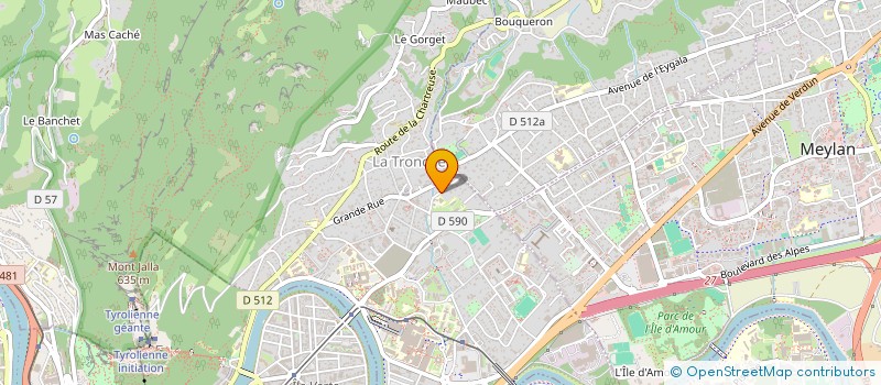 localisation de l'entreprise DEFI CAILLEBOTIS à LA TRONCHE