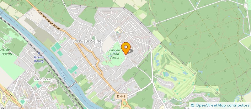 localisation de l'entreprise DEFI COMMUNICATION à SOISY-SUR-SEINE
