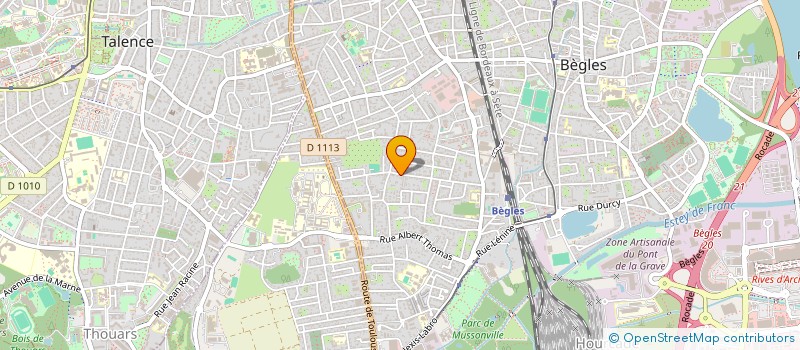 localisation de l'entreprise DEFI D'ELLES à BEGLES