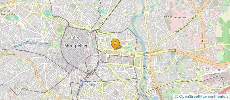 localisation de l'entreprise DEFI DEFICIENTS VISUELS  MONTPELLIER