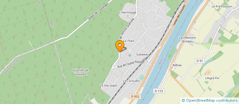localisation de l'entreprise DEFI ENERGIE 41 à BLOIS