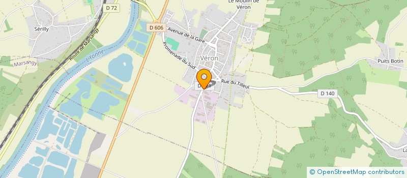 localisation de l'entreprise DEFI ENVIRONNEMENT à VERON