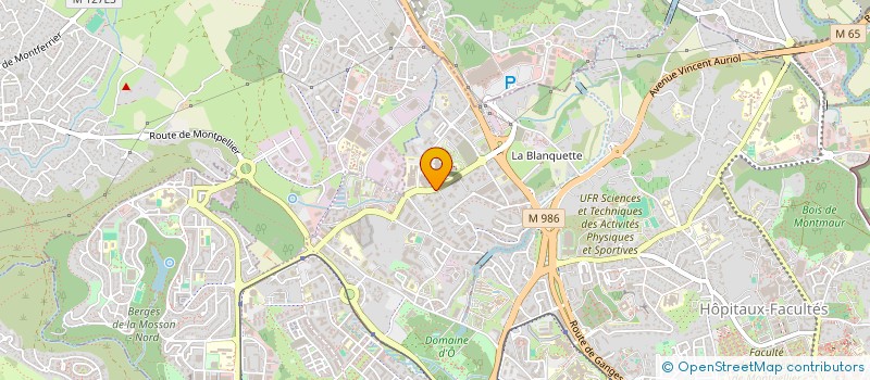 localisation de l'entreprise DEFI EPSI à MONTPELLIER