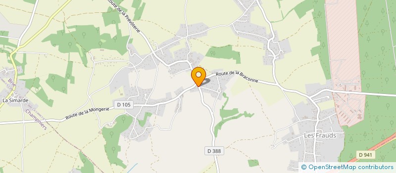 localisation de l'entreprise DEFI FEU NOUVELLE AQUITAINE à BRIE