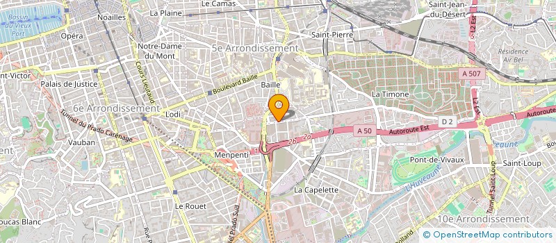 localisation de l'entreprise DEFI IMMOBILIER à MARSEILLE