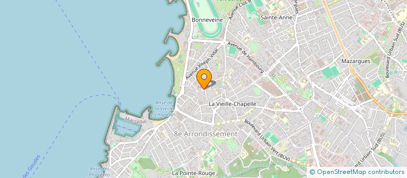 localisation de l'entreprise DEFI INSERTION VOILE à MARSEILLE