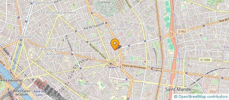 localisation de l'entreprise DEFI INTERIM  PARIS