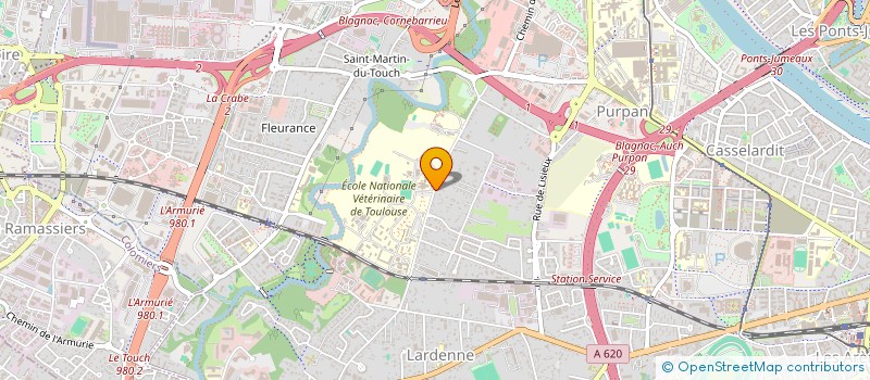 localisation de l'entreprise DEFI INTERNATIONAL  TOULOUSE