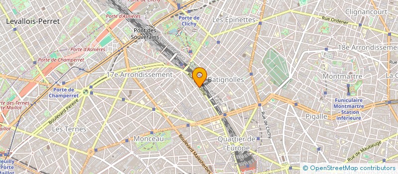 localisation de l'entreprise DEFI LEGENDRE  PARIS