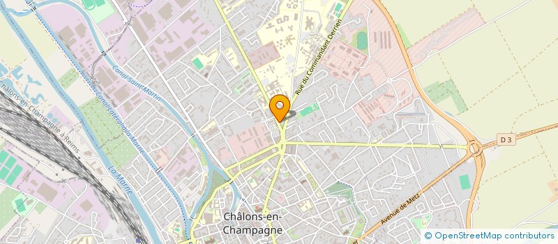 localisation de l'entreprise DEFI MARKETING  CHALONS-EN-CHAMPAGNE