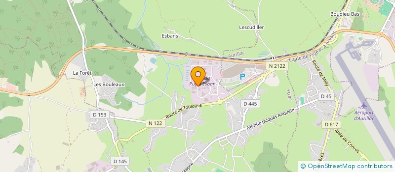 localisation de l'entreprise DEFI-MAT à YTRAC