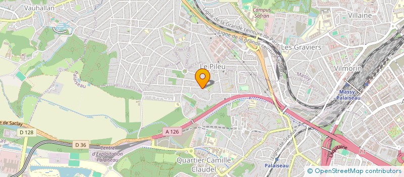 localisation de l'entreprise DEFI MEDIAS à PALAISEAU