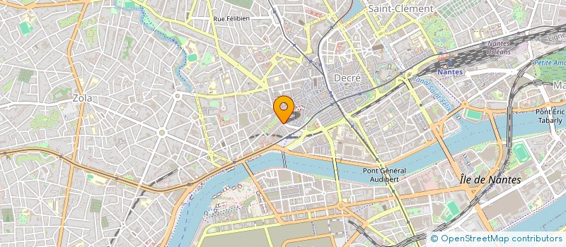 localisation de l'entreprise DEFI MODE  NANTES