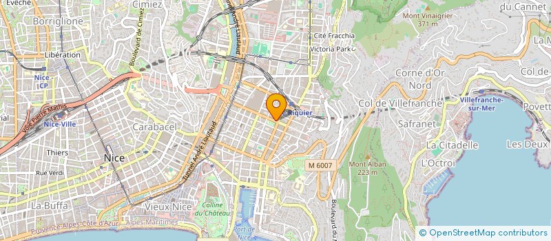 localisation de l'entreprise DEFI'NICE à NICE