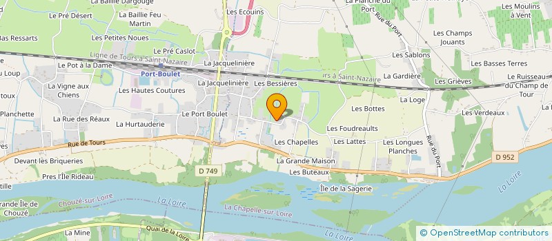 localisation de l'entreprise DEFI NUCLEAIRE à LA CHAPELLE-SUR-LOIRE