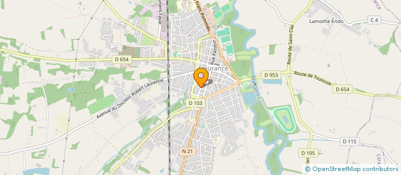localisation de l'entreprise DEFI OPTIMAL à FLEURANCE