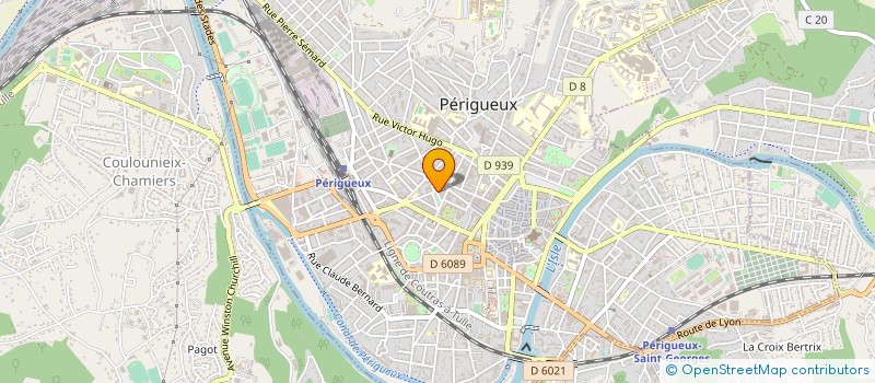 localisation de l'entreprise DEFI PLUS à PERIGUEUX