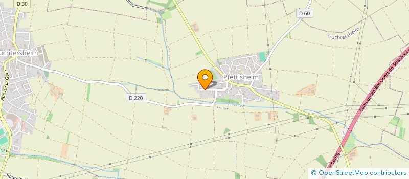 localisation de l'entreprise DEFI PLUS à TRUCHTERSHEIM