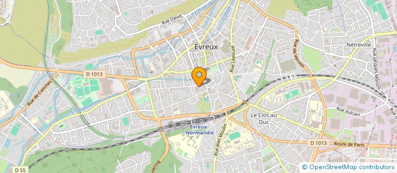 localisation de l'entreprise DEFI PLUS à EVREUX