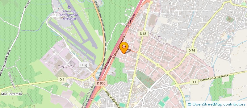 localisation de l'entreprise DEFI PRIX à PERPIGNAN