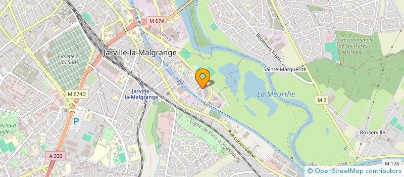 localisation de l'entreprise DEFI PRO à JARVILLE-LA-MALGRANGE