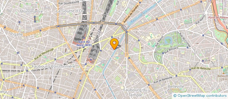 localisation de l'entreprise DEFI PROD  PARIS