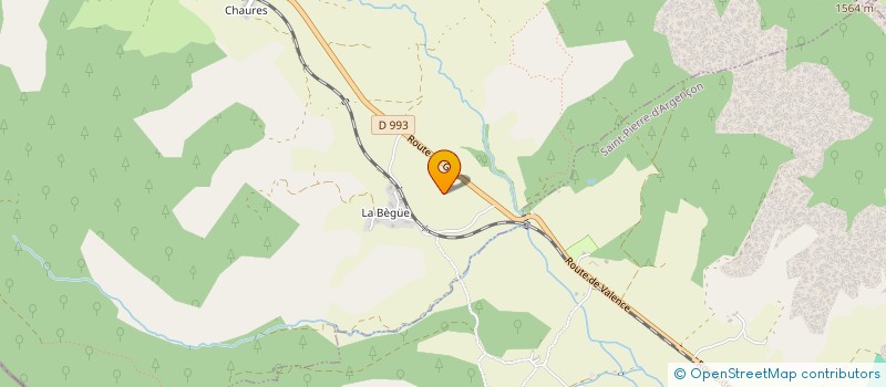 localisation de l'entreprise DEFI ROCK AND ROAD  LA BEAUME