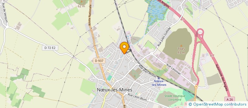 localisation de l'entreprise DEFI-SEP-NOEUX à NOEUX LES MINES