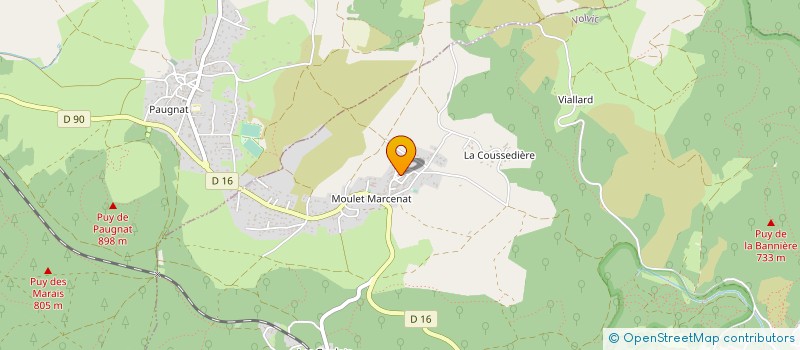 localisation de l'entreprise DEFI THEK  VOLVIC