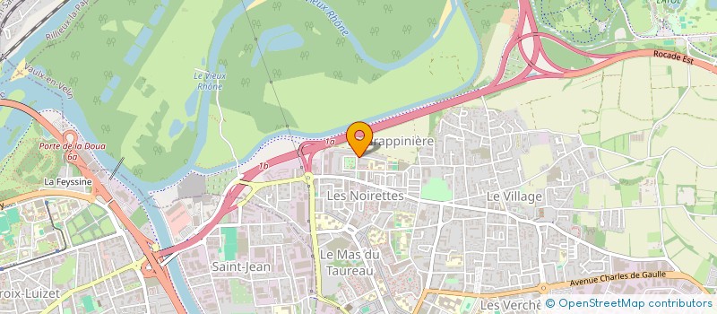 localisation de l'entreprise DEFI VIDEO à VAULX EN VELIN