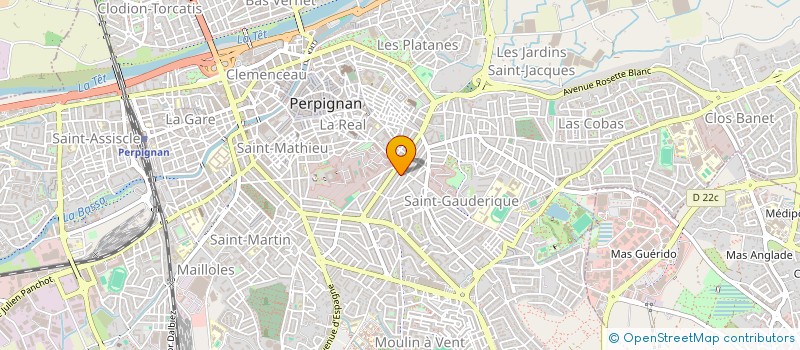 localisation de l'entreprise DEFICIT PRODUCTIONS à PERPIGNAN