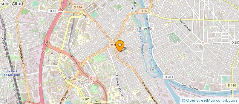 localisation de l'entreprise DEFICOM CONSULTING à CRETEIL