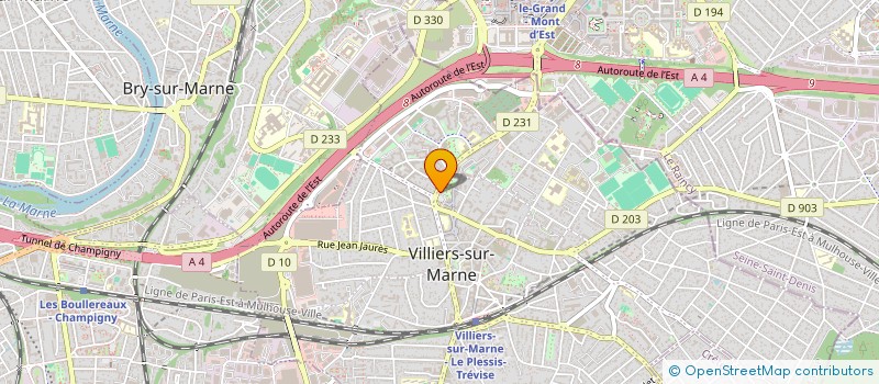 localisation de l'entreprise DEFIE LES DANSES à VILLIERS-SUR-MARNE