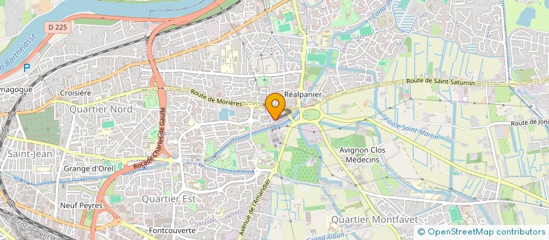 localisation de l'entreprise DEFIEZ LE CUBE  AVIGNON