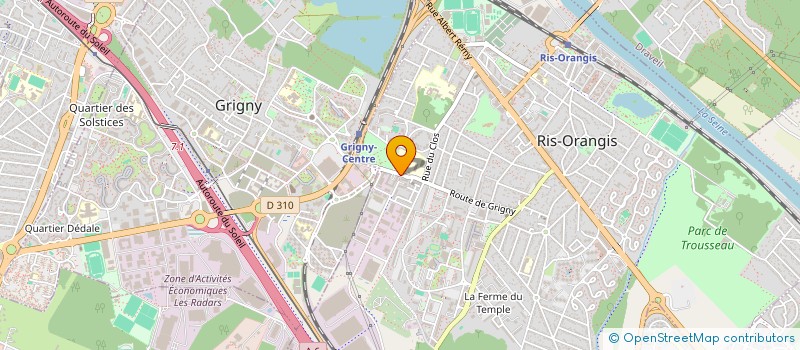 localisation de l'entreprise DEFIHALAL à RIS-ORANGIS