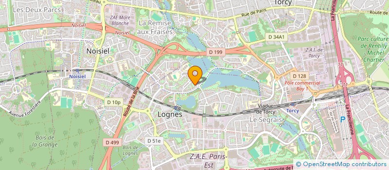 localisation de l'entreprise DEFILEC à LOGNES