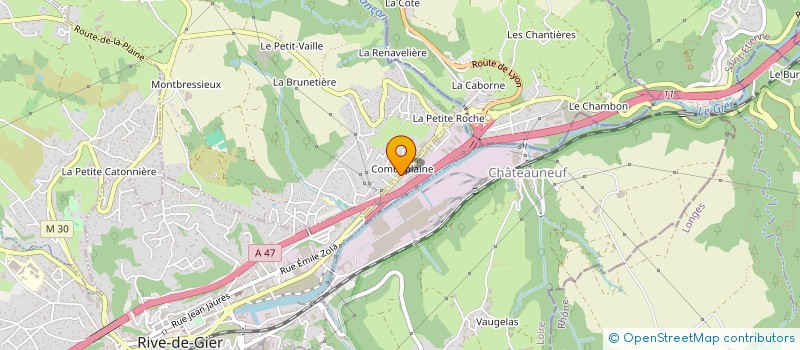 localisation de l'entreprise DEFILHES IMMOBILIERE  SAINT-JOSEPH