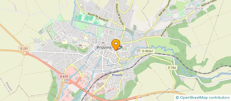 localisation de l'entreprise DEFIMAT à PROVINS