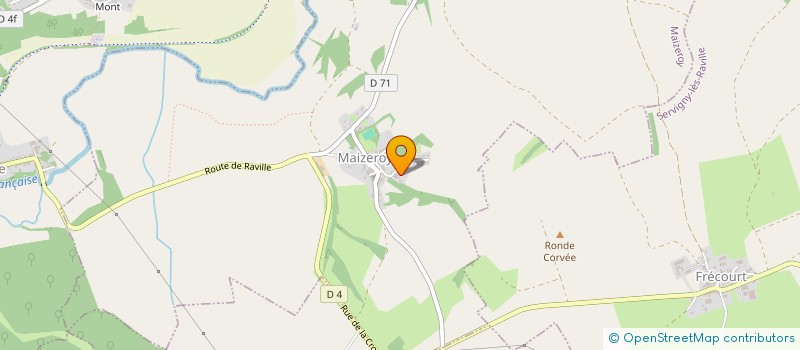 localisation de l'entreprise DEFIMMO  MAIZEROY