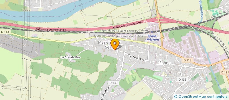 localisation de l'entreprise DEFIMOTECH GROUP  MEZIERES-SUR-SEINE