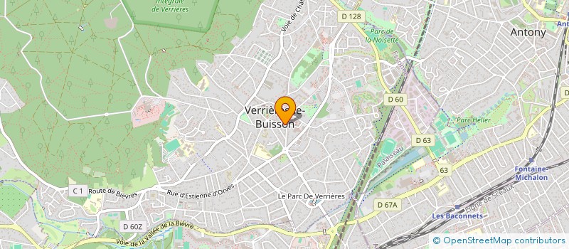 localisation de l'entreprise DEFINITION à ANTONY