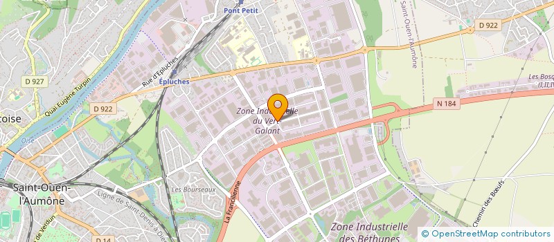 localisation de l'entreprise DEFINITION PROGRAMMATION SERVICES à SAINT-OUEN-L'AUMONE