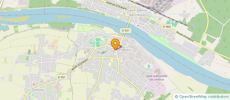 localisation de l'entreprise DEFIPARADES à JARGEAU