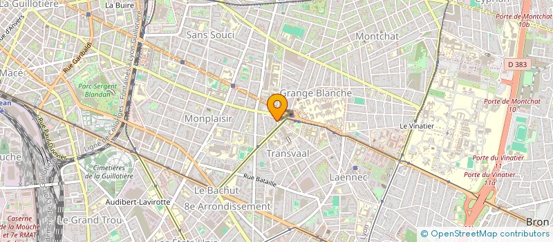 localisation de l'entreprise DEFIS  LYON