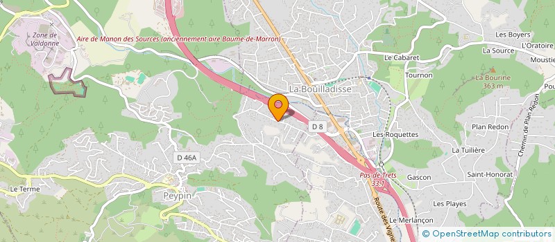 localisation de l'entreprise DEFIS AU FEMININ  PEYPIN