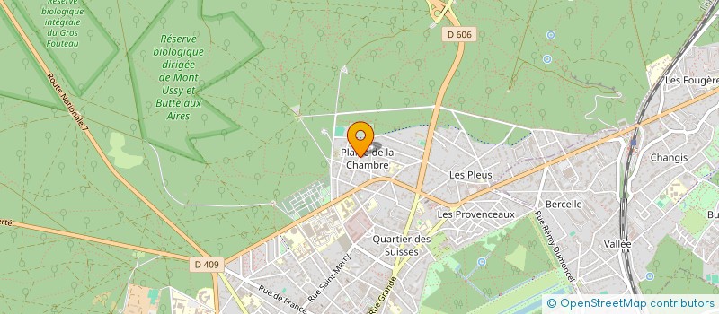 localisation de l'entreprise DEFIS IMPACT  FONTAINEBLEAU